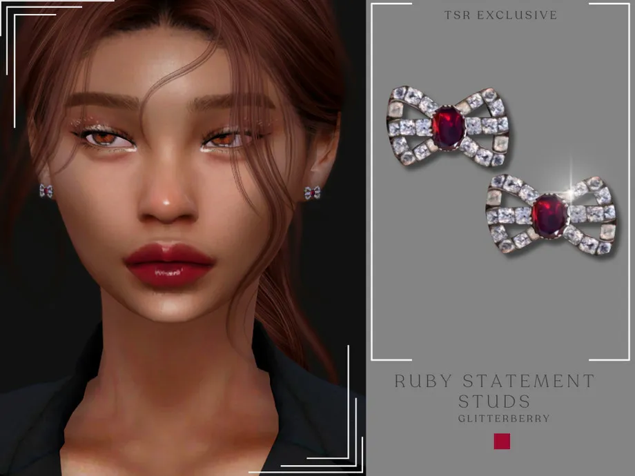 Ruby Statement Studs