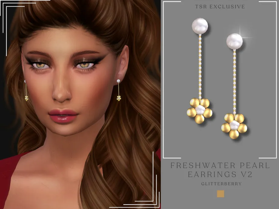 Freshwater Pearl Earrings v2