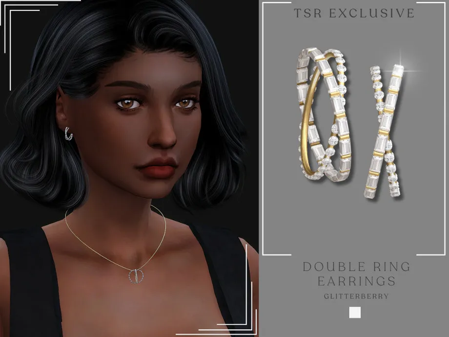 Double Ring Earrings