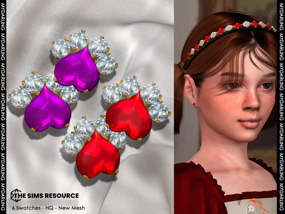 kitty paw earring NA6974 Child