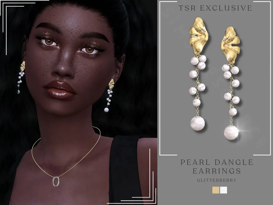 Pearl Dangle Earrings