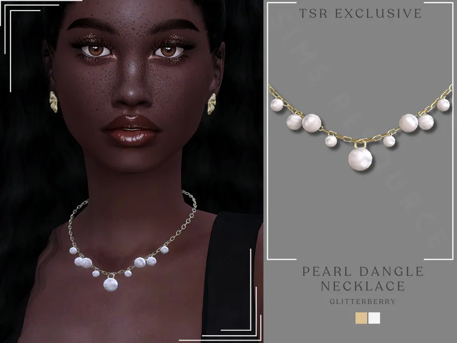 Pearl Dangle Necklace