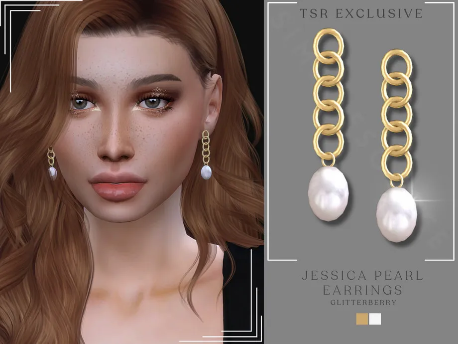 Jessica Pearl Earrings