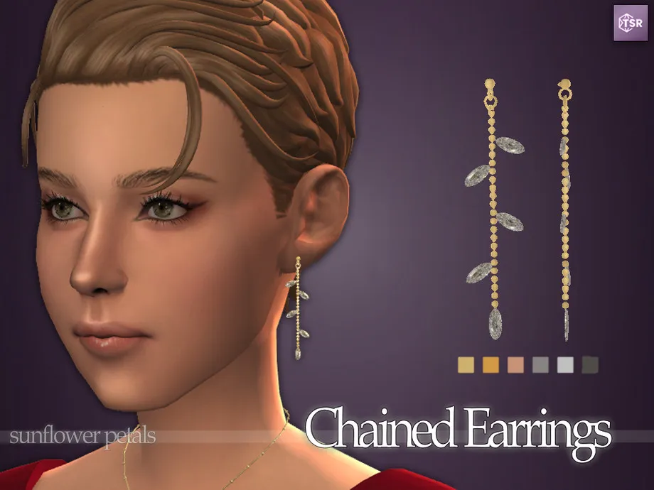 Chained Earrings