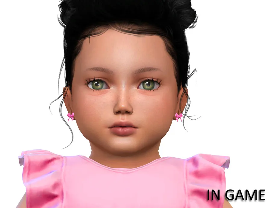 Cutie Ribbon Earrings for Infants