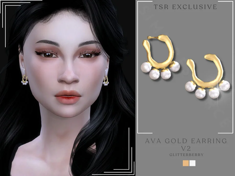 Ava Gold Earrings v2