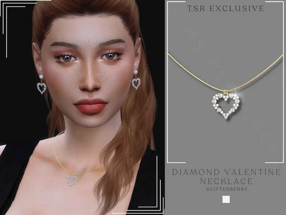 Diamond Valentine Necklace