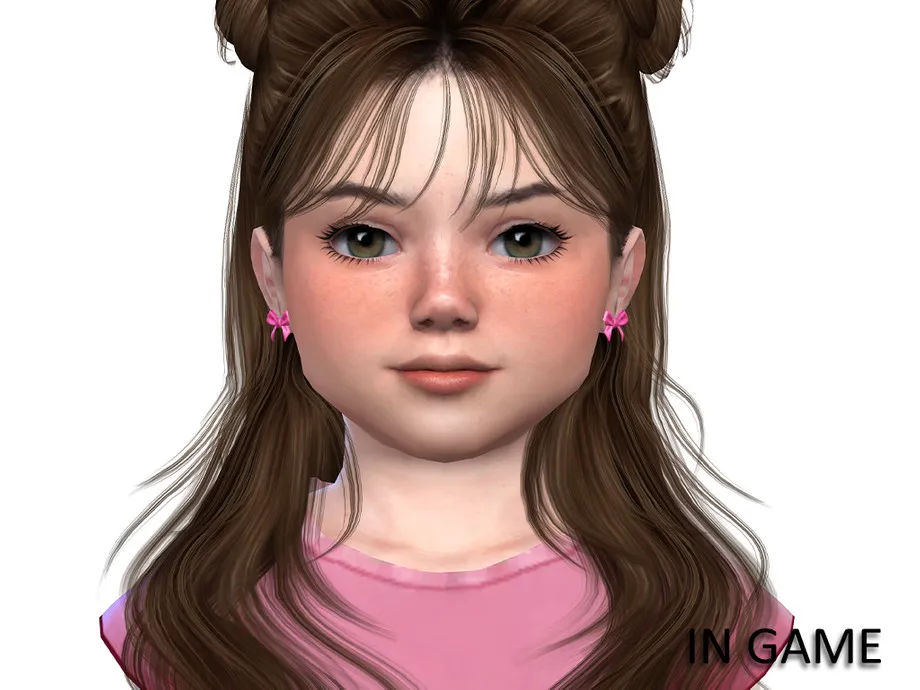 Cutie Ribbon Earrings for toddlers