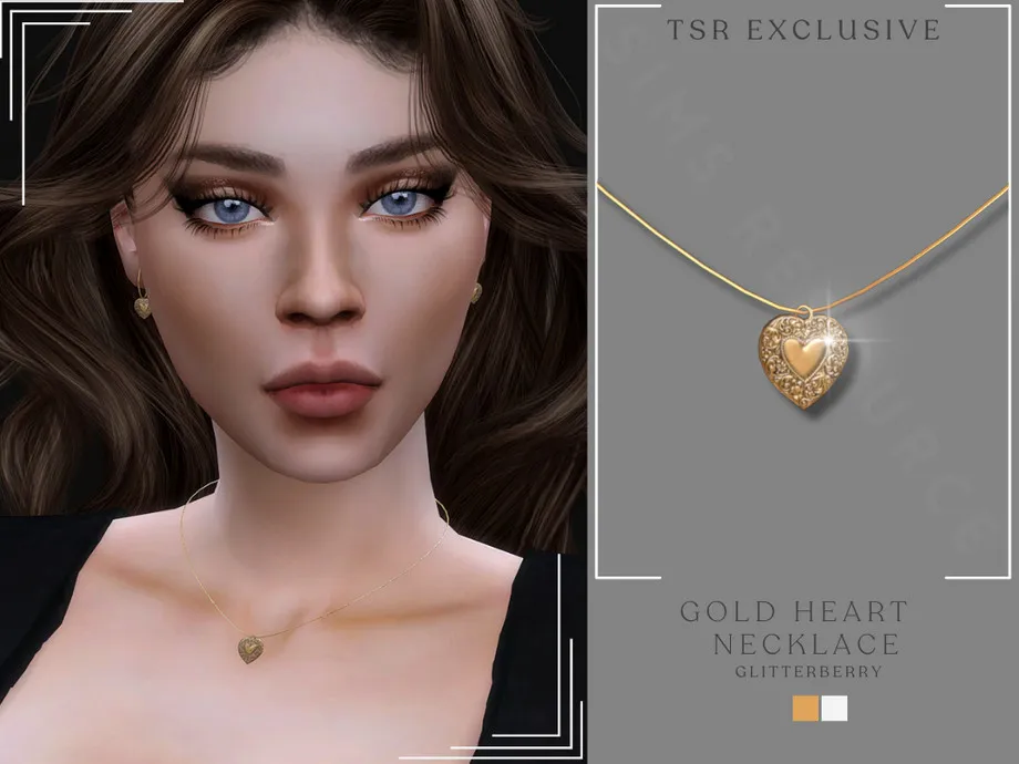 Gold Heart Necklace