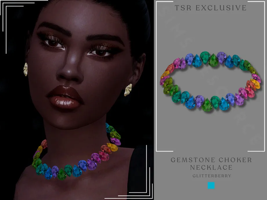 Gemstone Choker Necklace