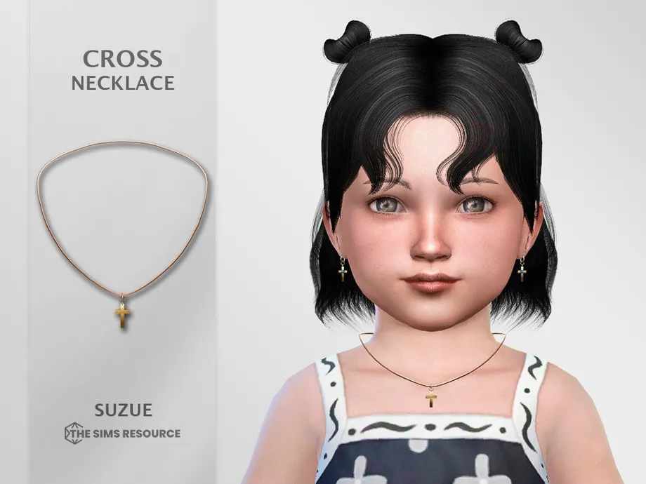 Cross Necklace Toddler