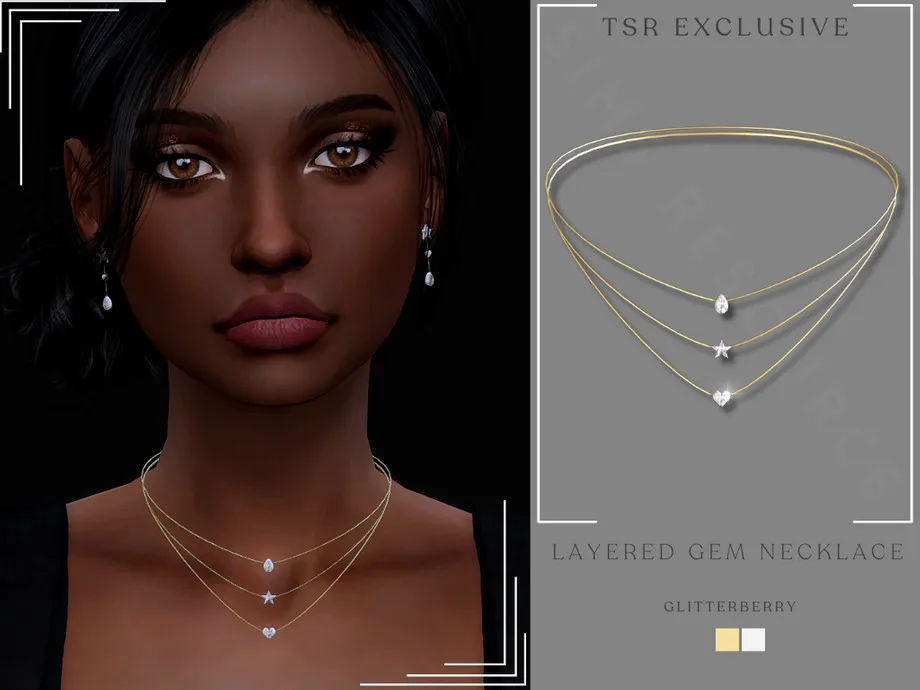 Layered Gemstone Necklace