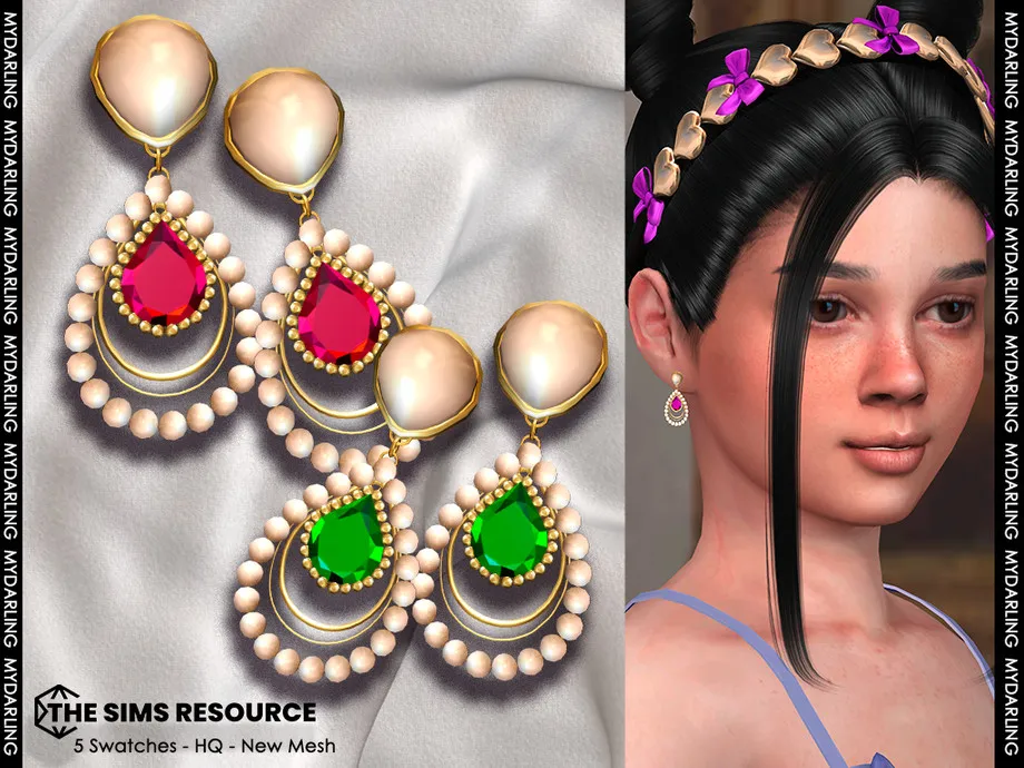 aesthetic earrings NB106 V2 CHILD VERSION