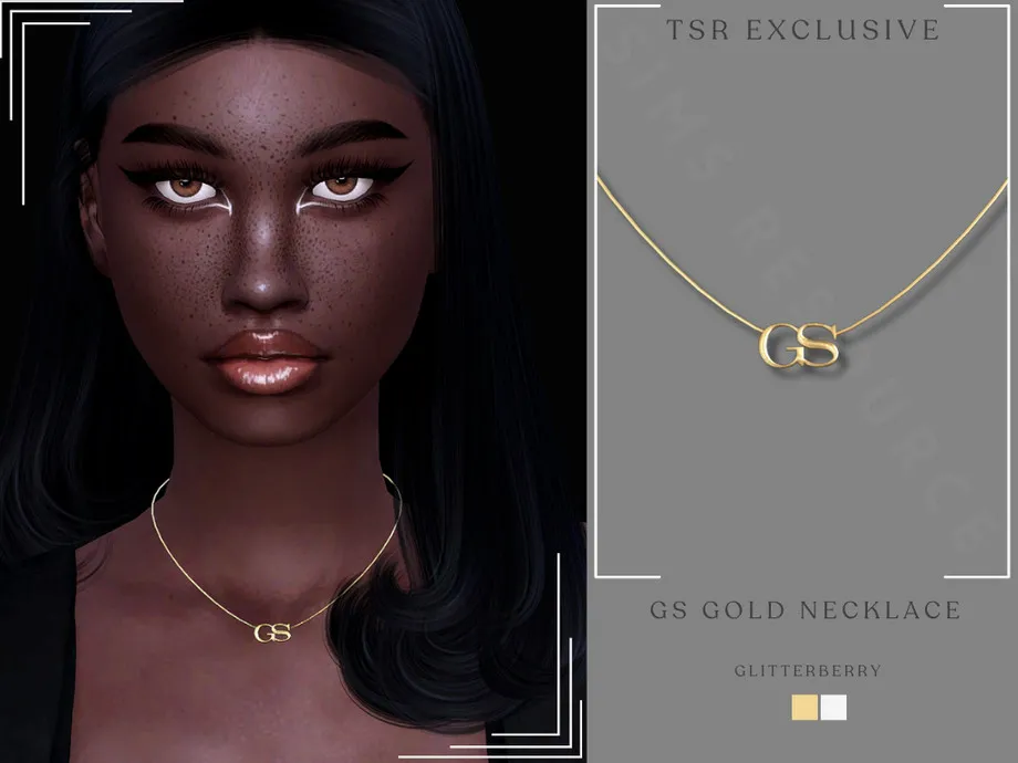Clean Girl Aesthetic GS Gold Necklace