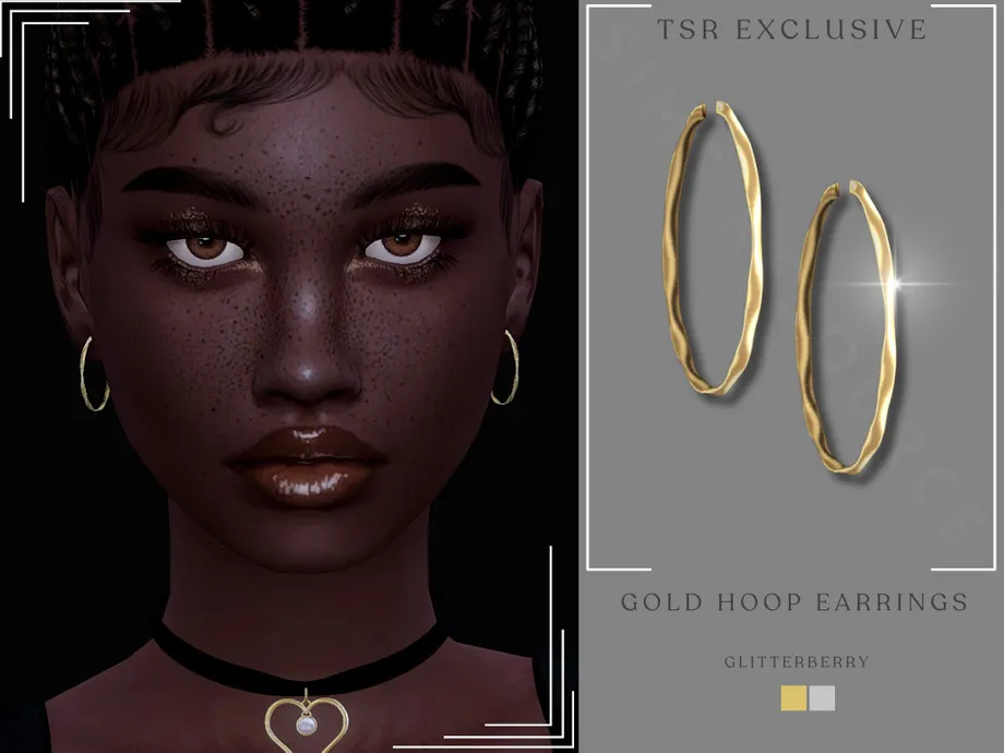 Gold Hoop Earrings