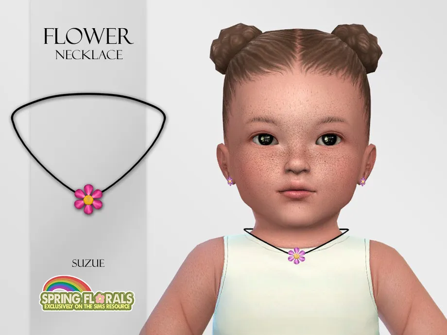 Flower Necklace Infant