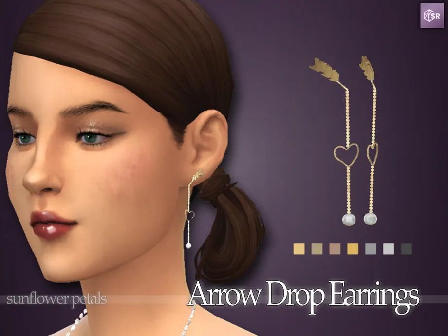 Arrow Drop Earrings