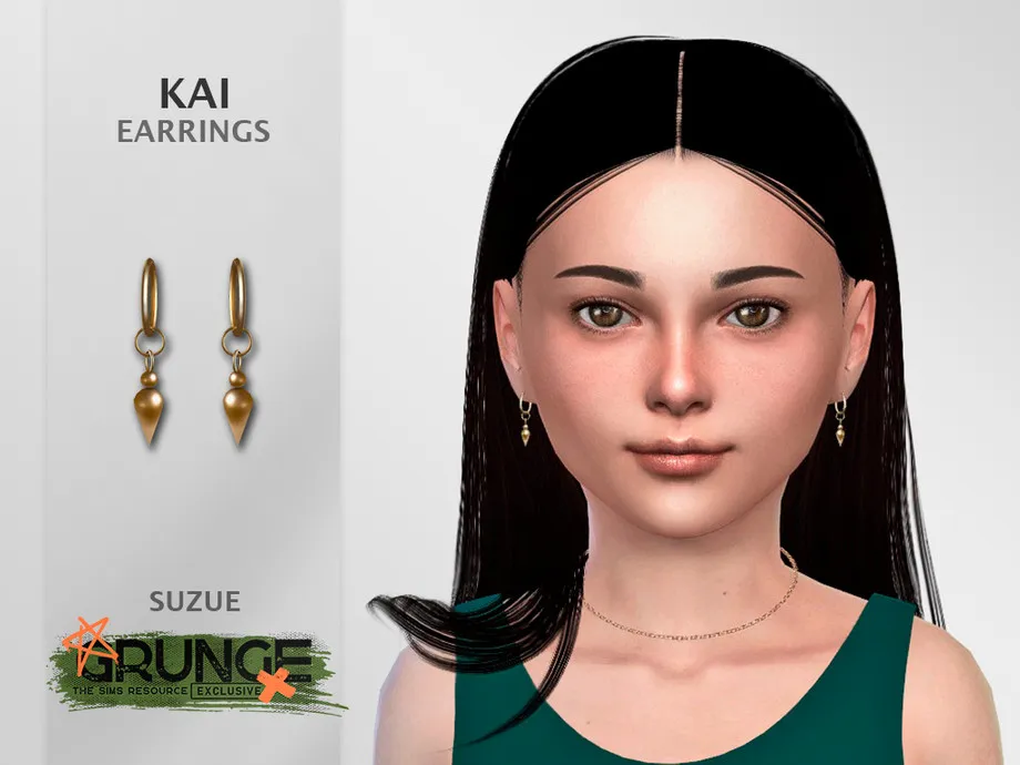 Grunge Kai Earrings Child