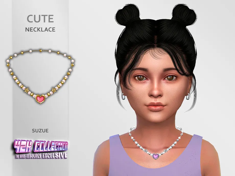 Y2K Cute Necklace Child