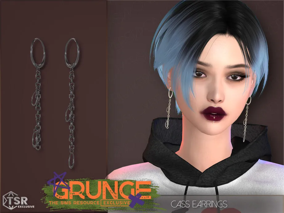Grunge Cass Earrings