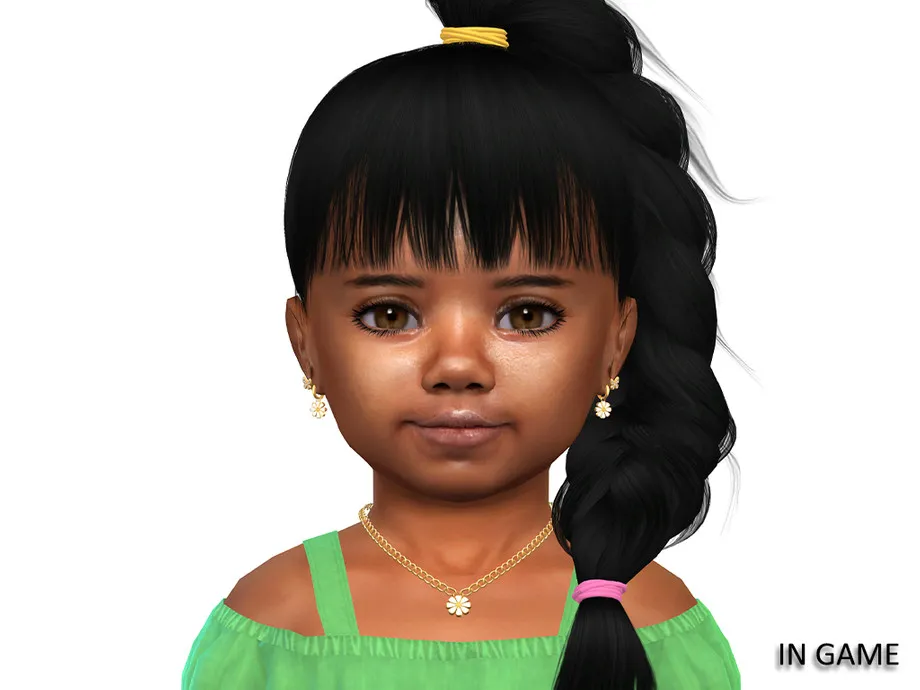 Spring Floral Necklace for toddlers