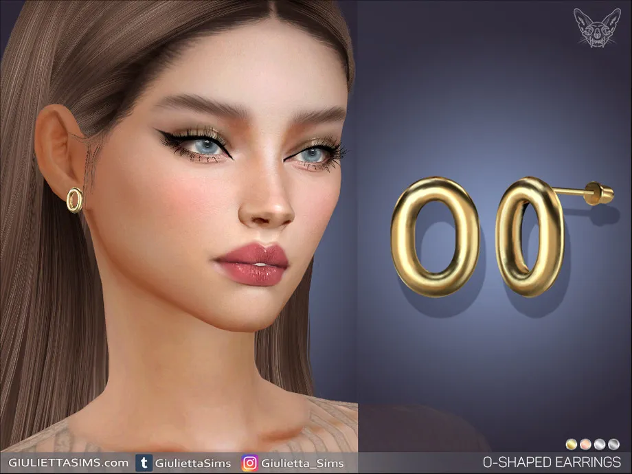 O-Shaped Earrings