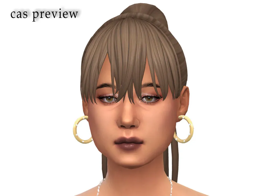 Chunky Hoop Earrings