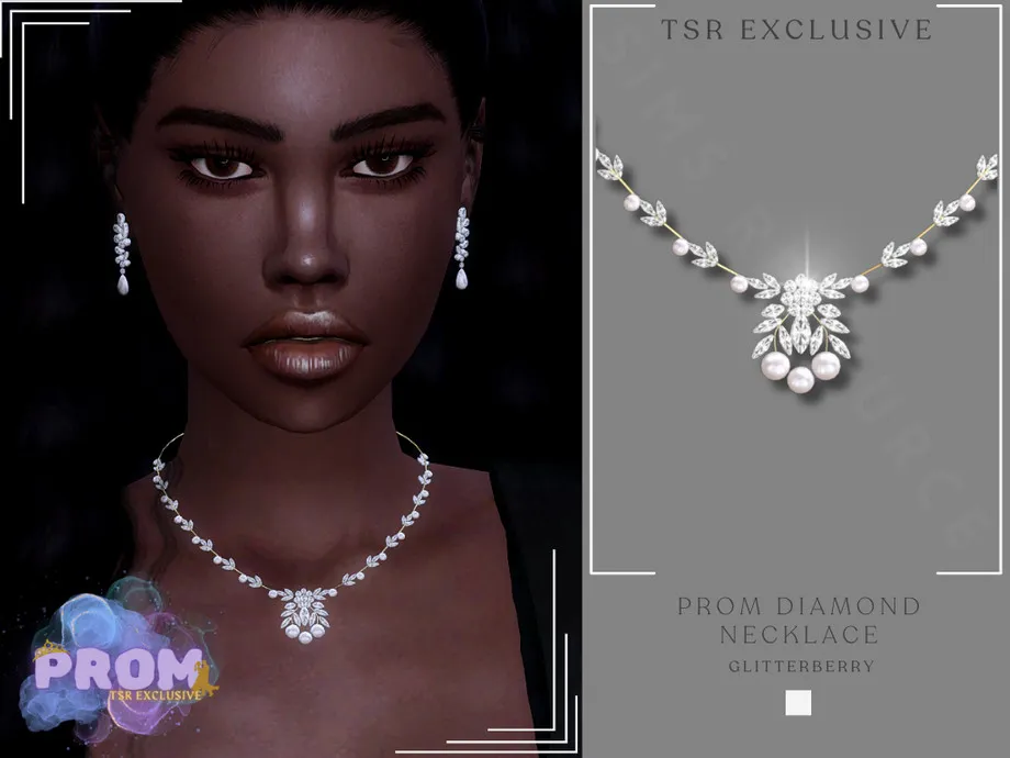 Prom Diamond Necklace