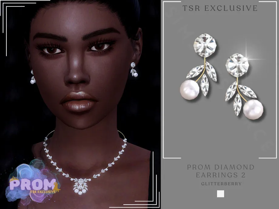 Prom Diamond Earrings 2