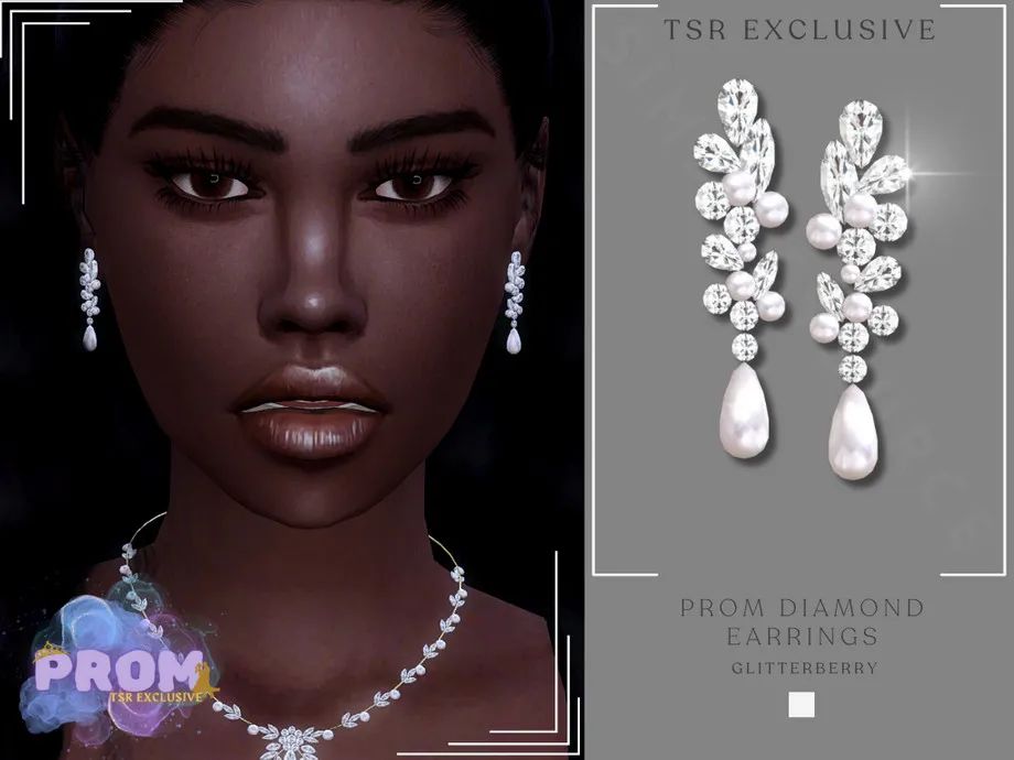 Prom Diamond Earrings