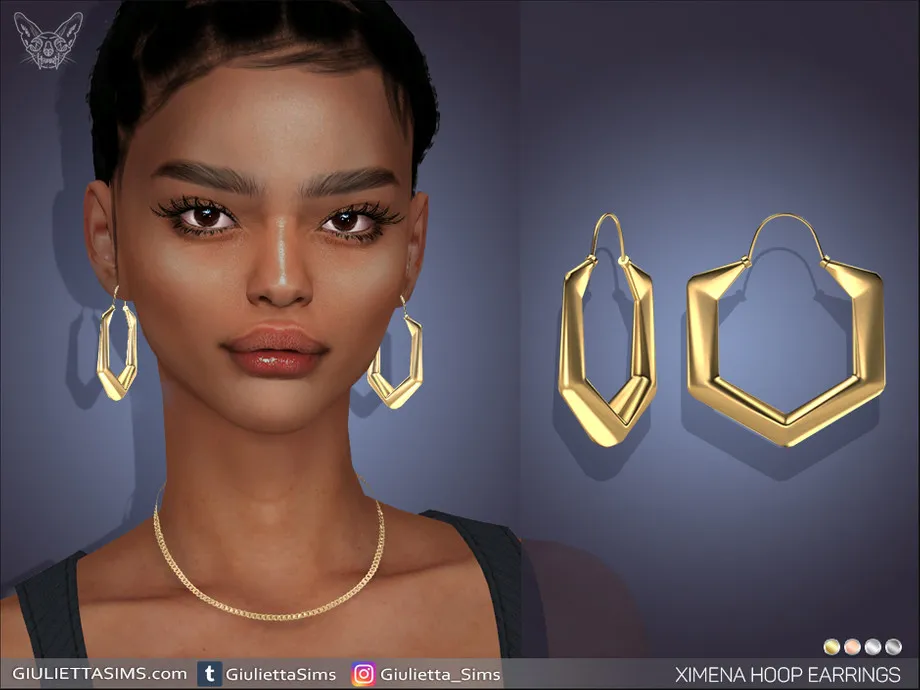 Ximena Hoop Earrings