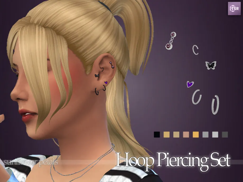 Hoop Piercing Set