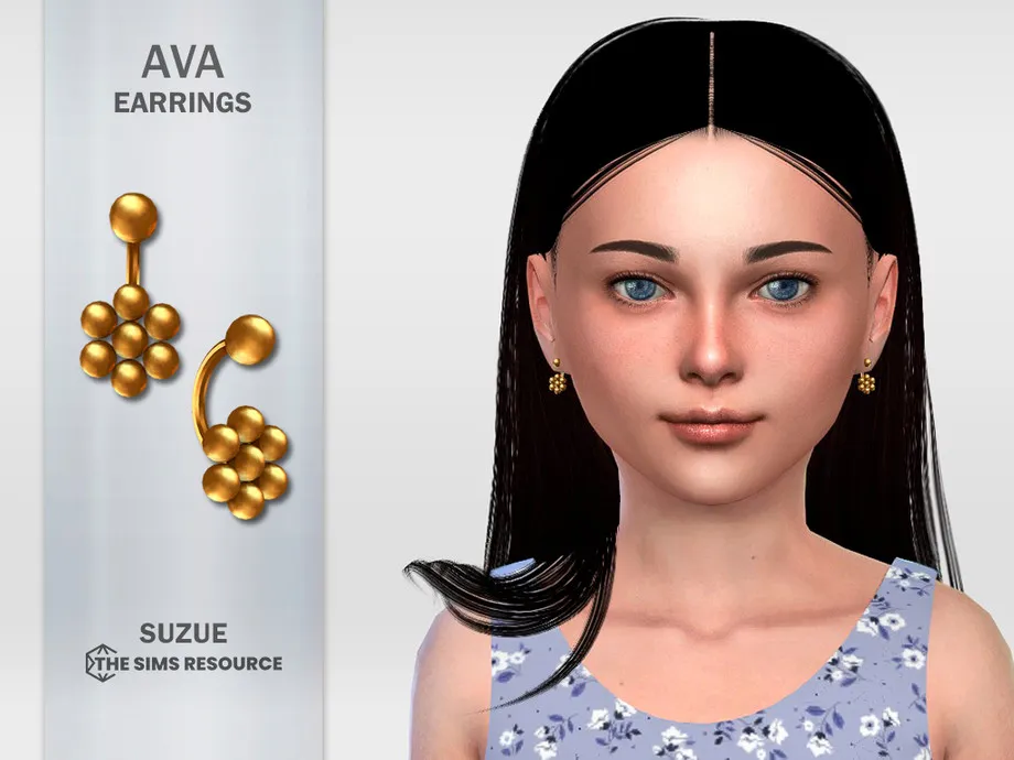 Ava Earrings Child