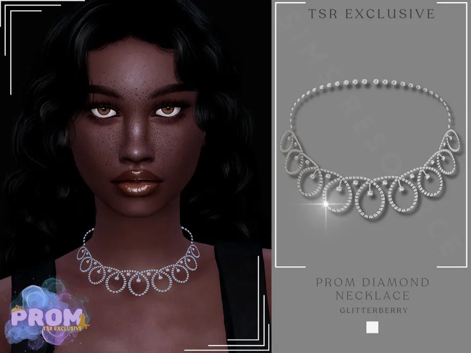 Prom Diamond Necklace