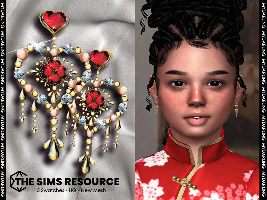 ahome jewelry earrings NA301 Child VERSION