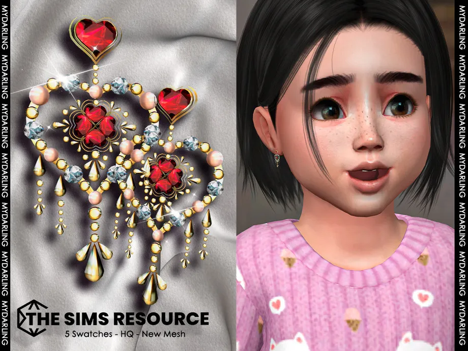 ahome jewelry earrings NA301 Toddler  VERSION