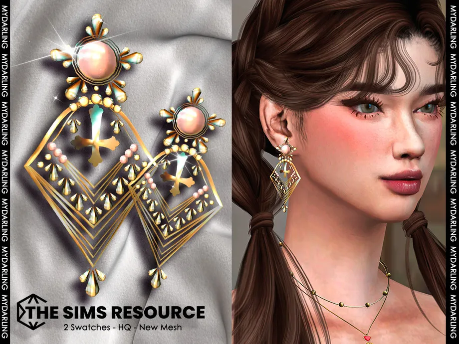 earring diana v1 na009 female version