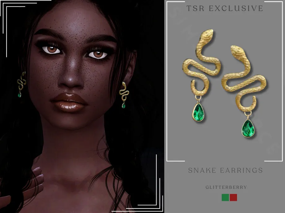 Snake Earrings