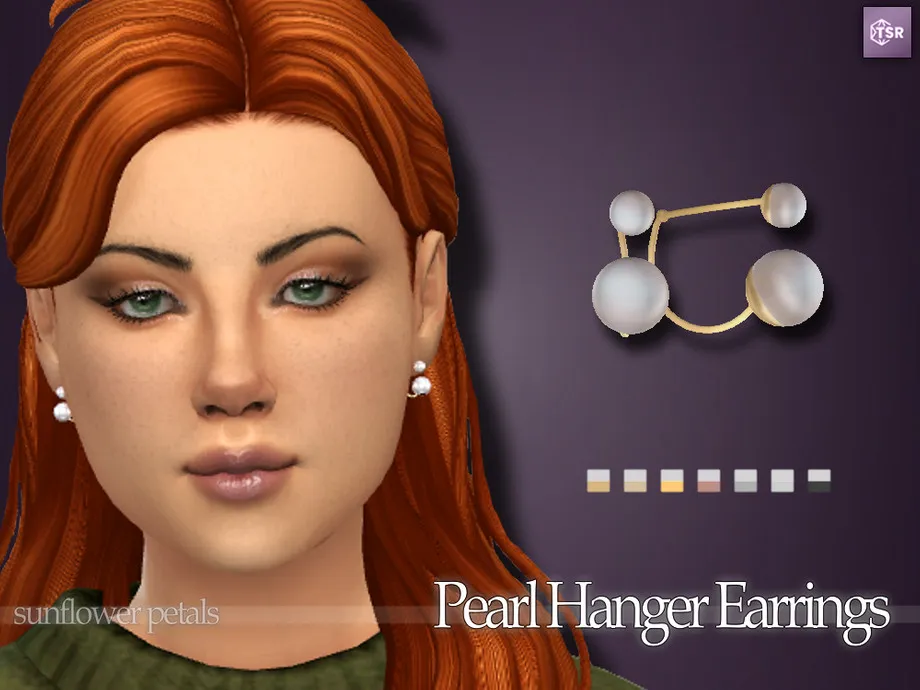 Pearl Hanger Earrings