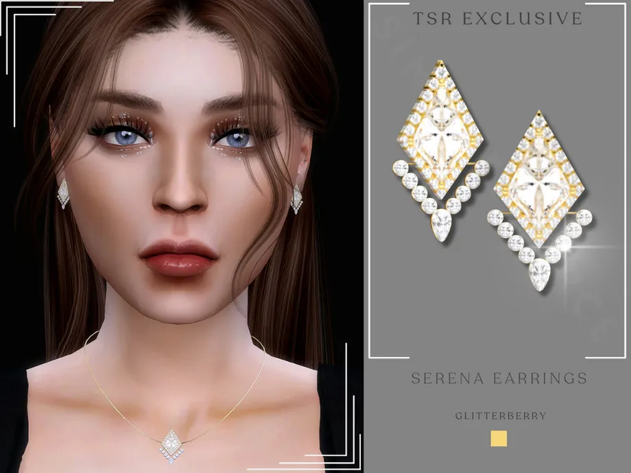 Serena Engagement Earrings