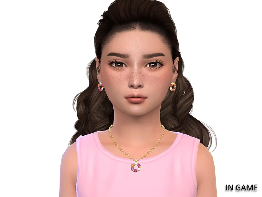 Aurora Earrings for children