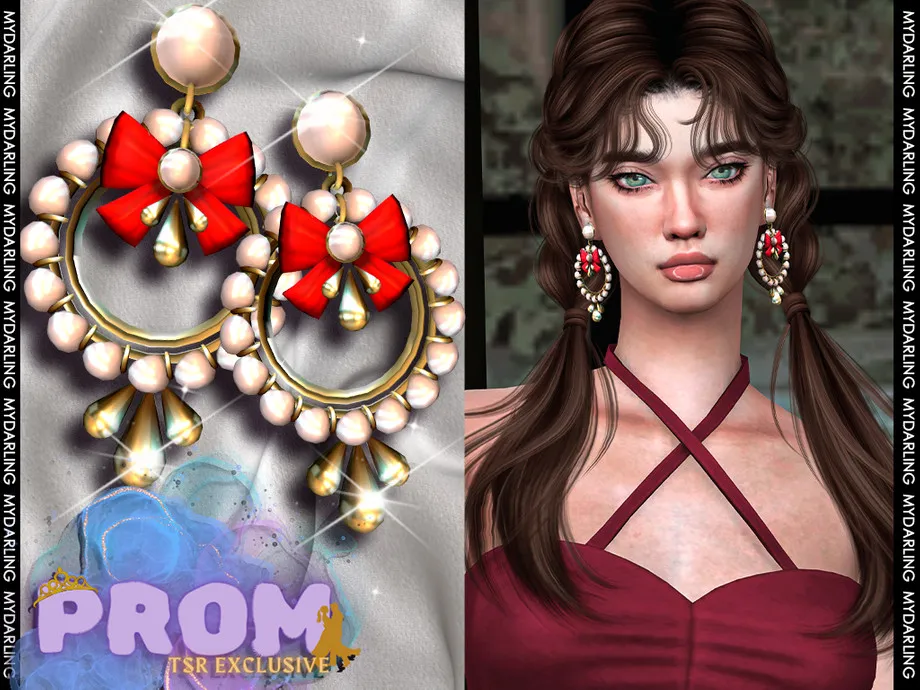 PROM EARRINGS FOR ADULT NA433