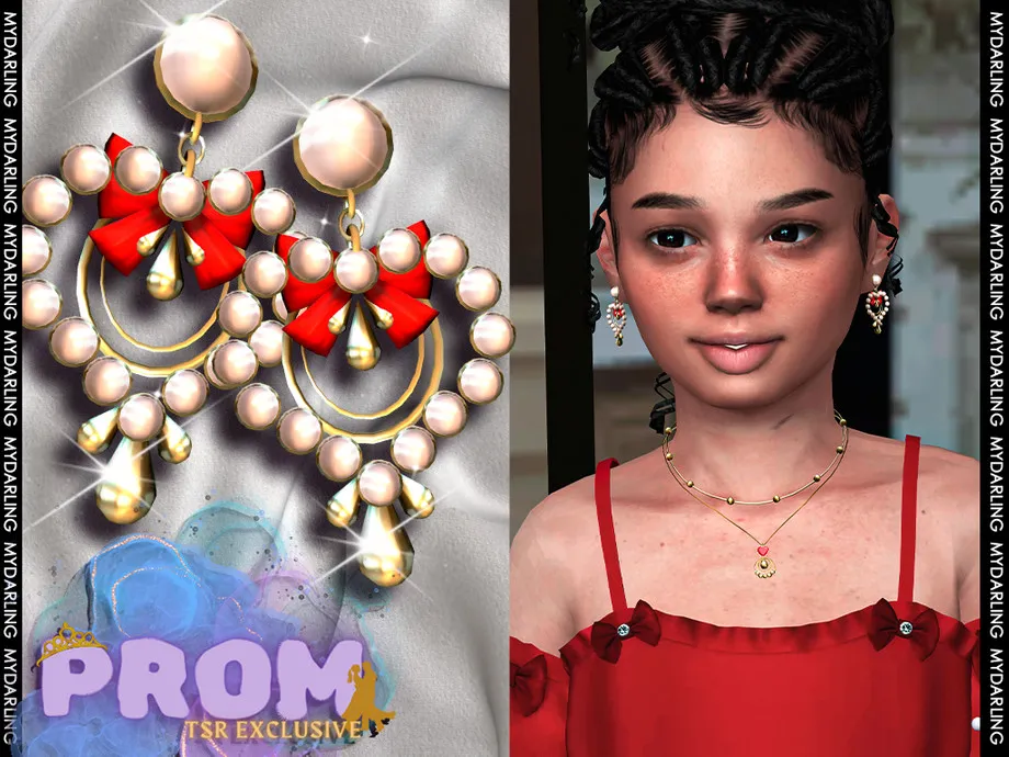 PROM EARRINGS FOR CHILD NA4332