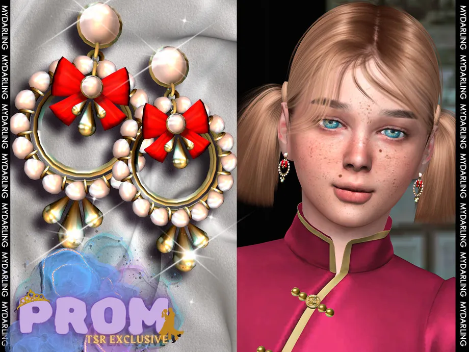 PROM EARRINGS FOR CHILD NA4333