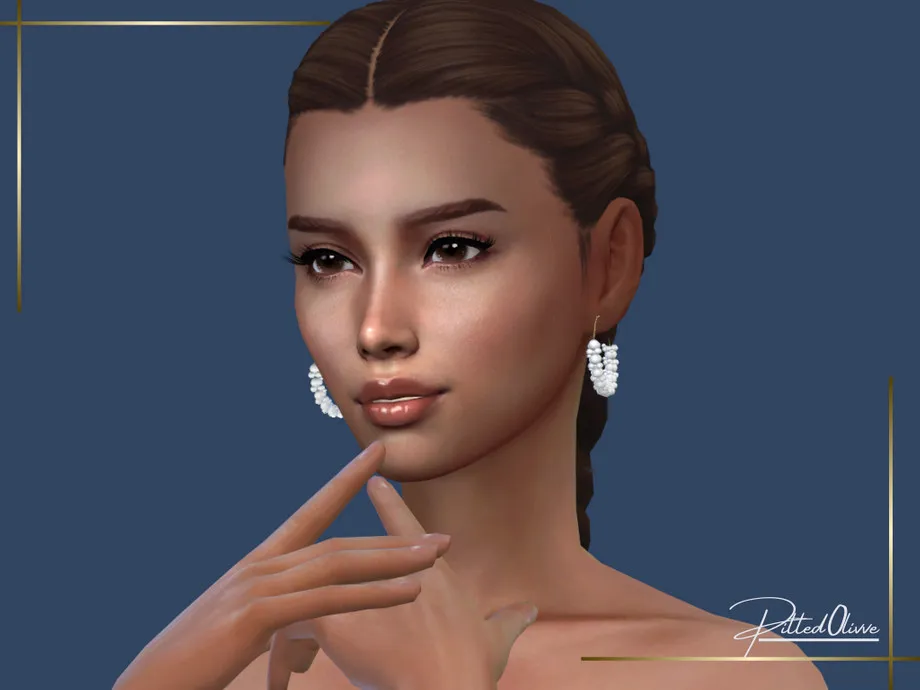 Aqua Bubble Earrings