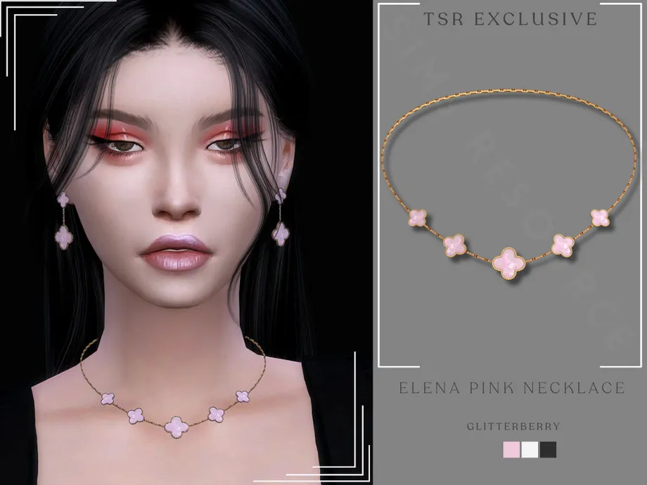 Elena Pink Necklace