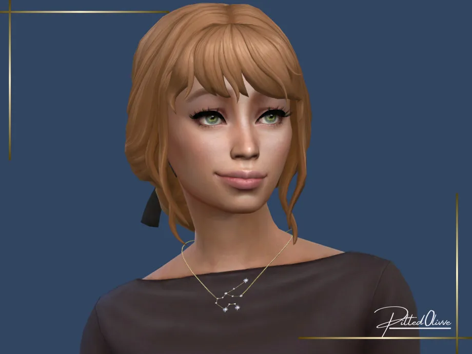 Aquarius Constellation Necklace