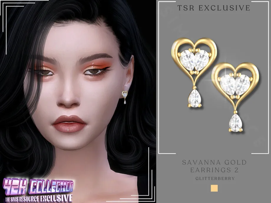 Y2K Savanna Gold Earrings 2