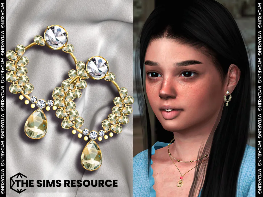 Elegant jewelry earrings na034 CHILD