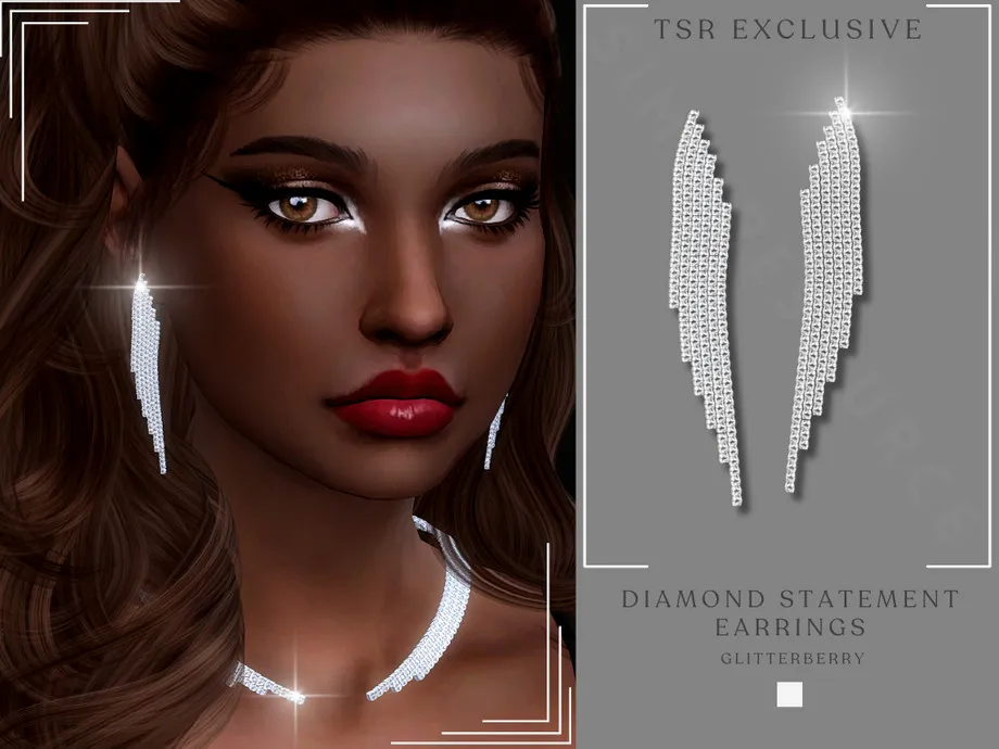 Diamond Statement Earrings